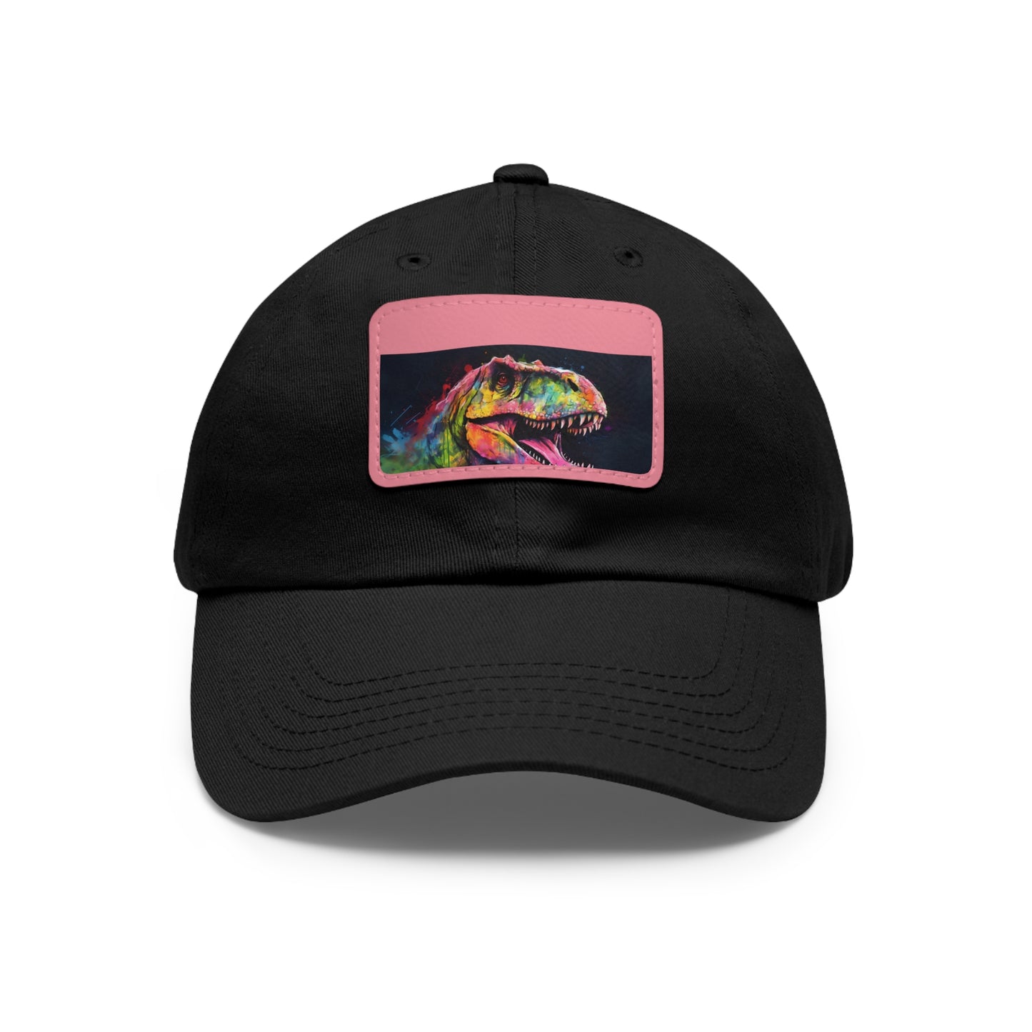 Dino Dreams Watercolor Neon Baseball Cap | Hats | Accessories, Cotton, hat, Hats, hats-tag, Unisex, Vegan | Prints with Passion