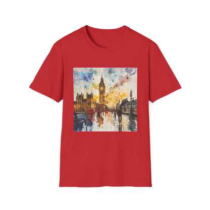 London Calling: Big Ben Watercolor T-Shirt