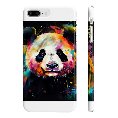 Playful Panda: Watercolor Phone Case