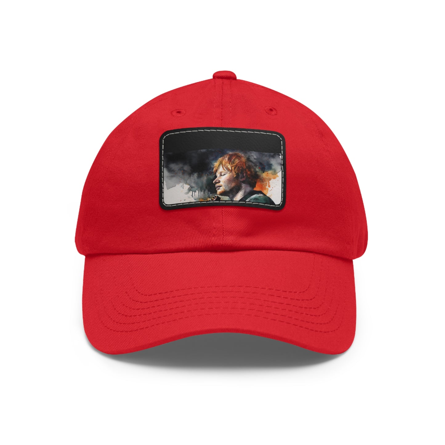 Ed Sheeran Watercolor Splatter Baseball Cap