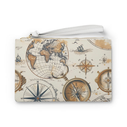 Explorer's Dream Clutch Bag | Clutch Bags | Accessories, All Over Print, AOP, Assembled in the USA, Assembled in USA, Bags, Made in the USA, Made in USA, Vegan | Prints with Passion