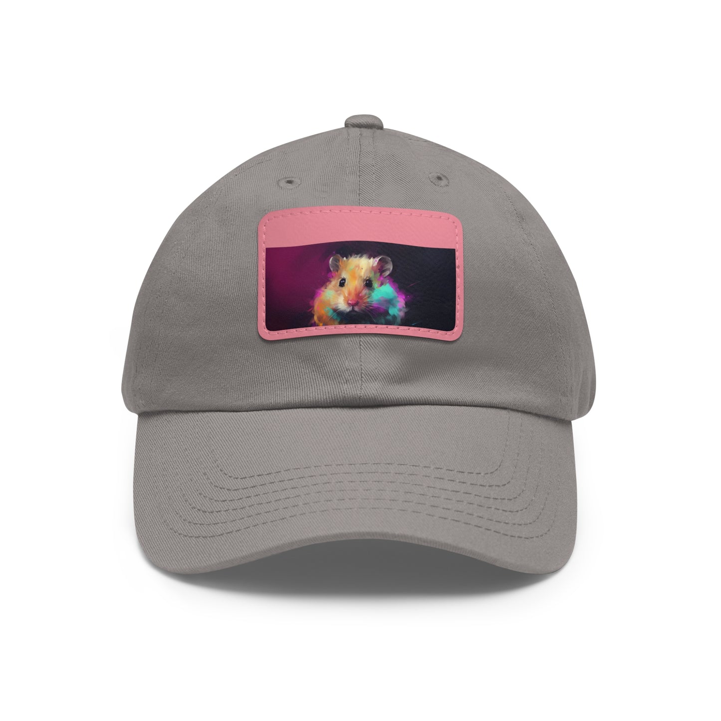 Neon Hamster Bliss Baseball Cap