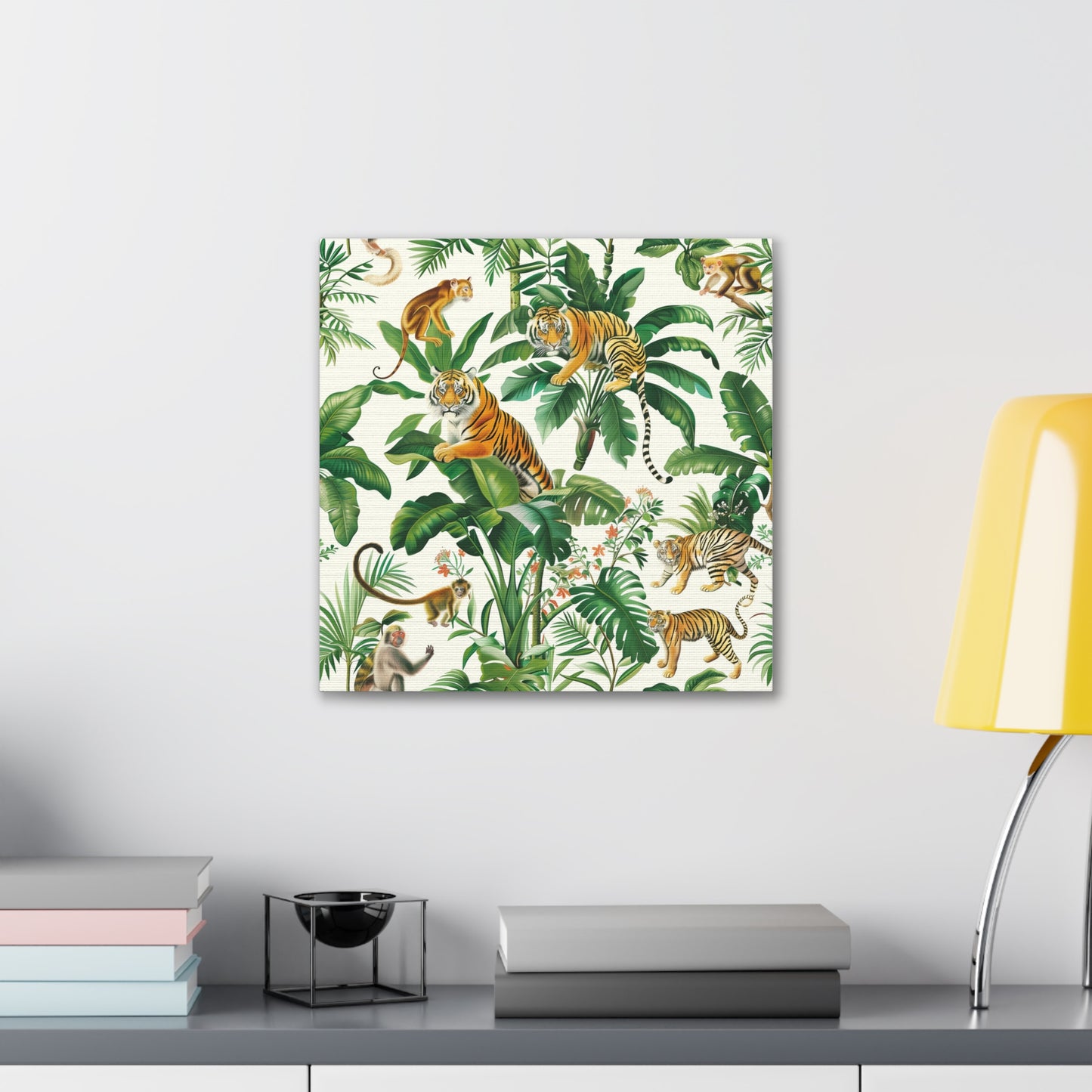 Tiger Jungle Canvas Print