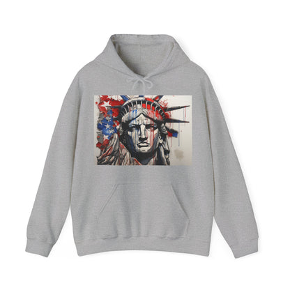 Copy of Patriotic Line Art Hoodie