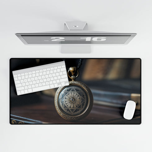 Time Machine Disguised as Locket — XL & XXL Desk Mat — Product Detail View 5