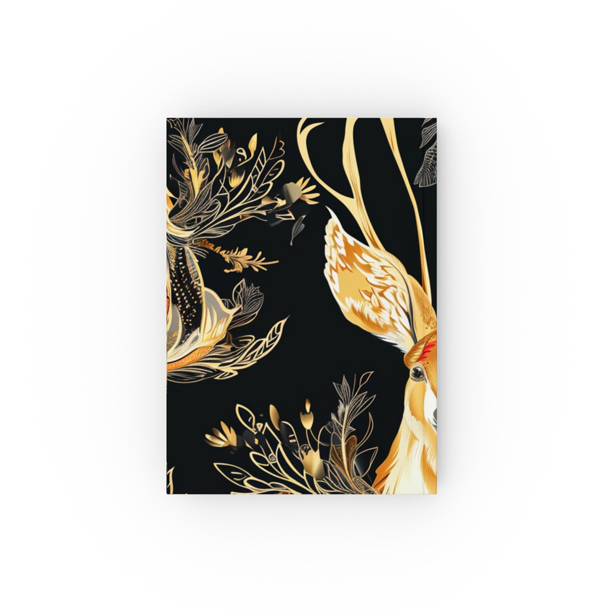 "Jackalope Dreams Journal - Whimsical notebook with mythical cover design, perfect for creative minds. High-quality & versatile, great gift idea!"