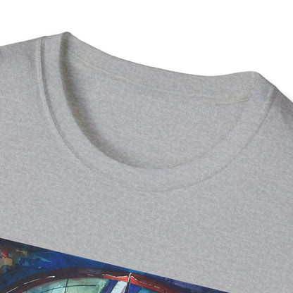 London's Hidden Depths: The Tube Watercolor T-shirt