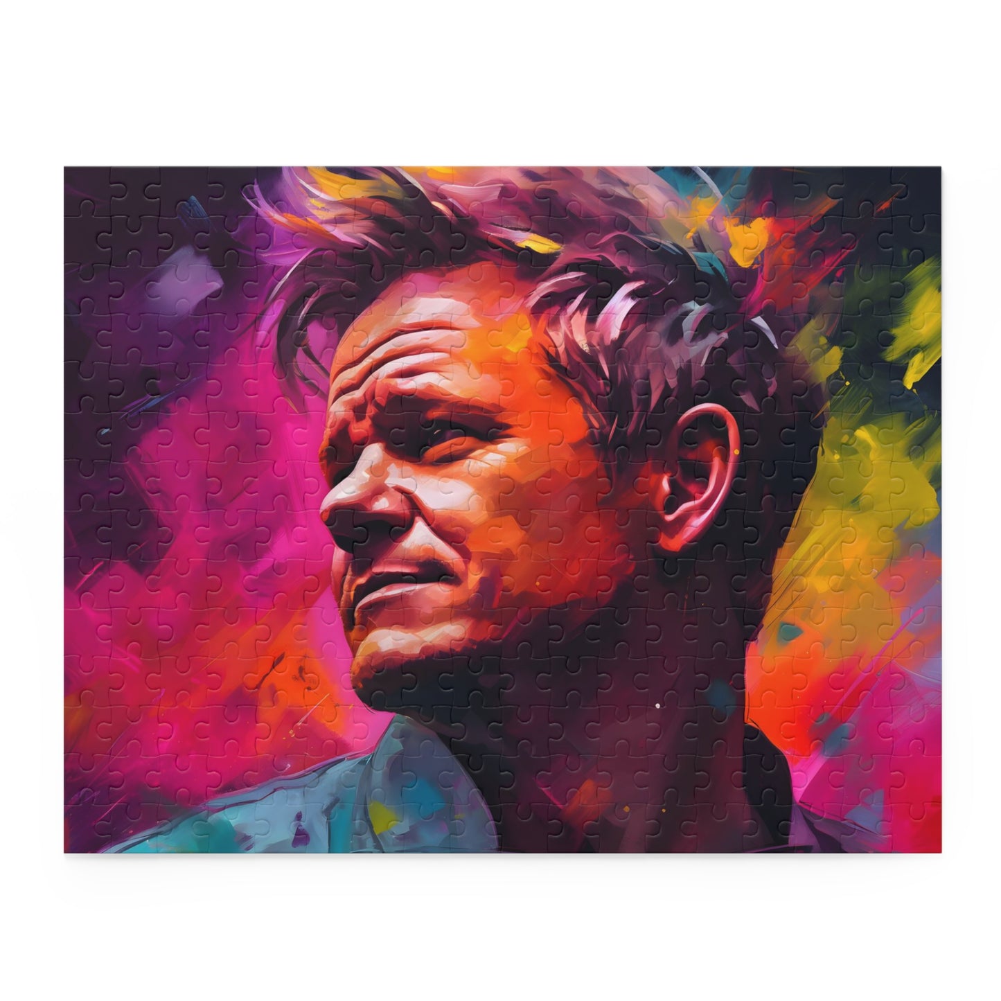 Gordon Ramsay Neon Puzzle