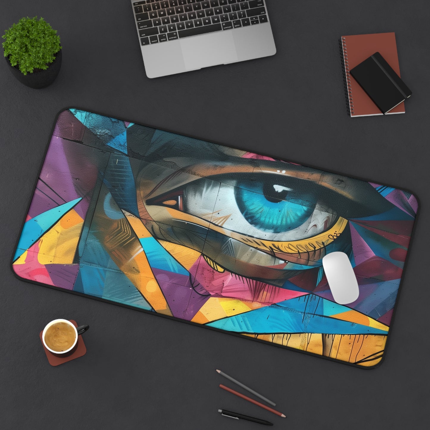 Neon Jungle Desk Mat: Elevate Your Workspace