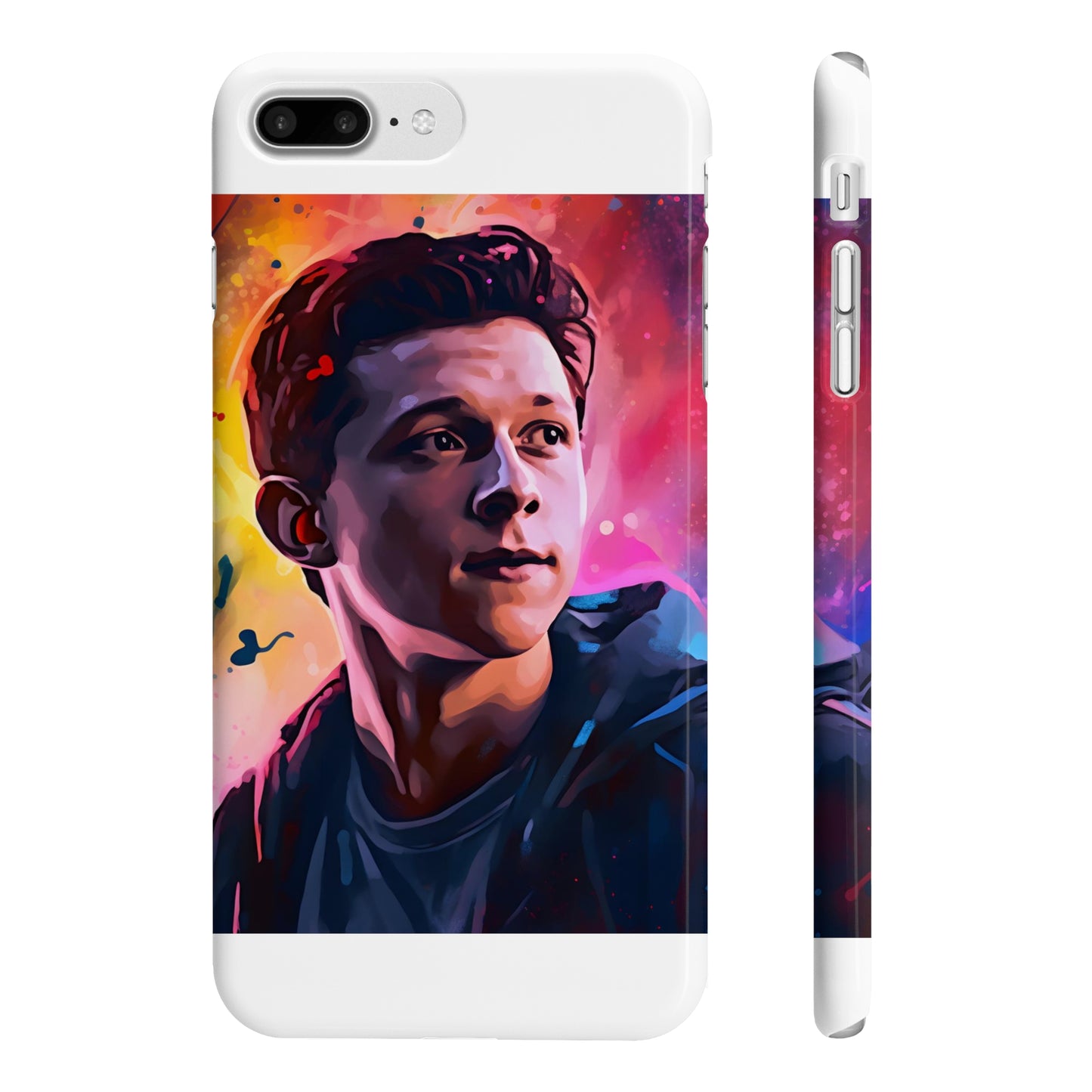 Neon Spidey: A Tom Holland Phone Case