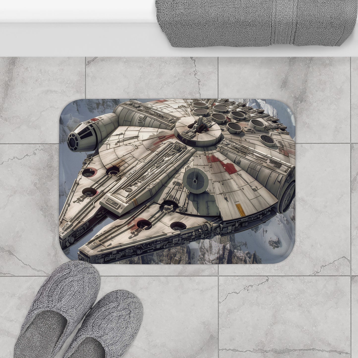 Falcon Flight Bath Mat | Bath Mats | Bath, Bathroom, Home & Living, Indoor, Sublimation | Prints with Passion