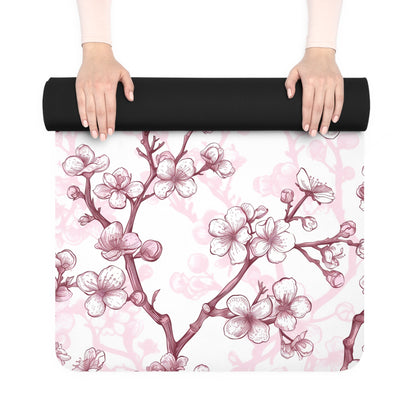 Cherry Blossom Yoga Mat: Harmony