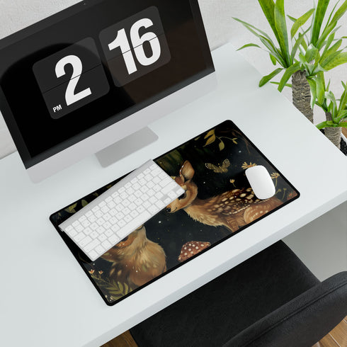 Woodland Creatures — XL & XXL Desk Mat — Product Detail View 7
