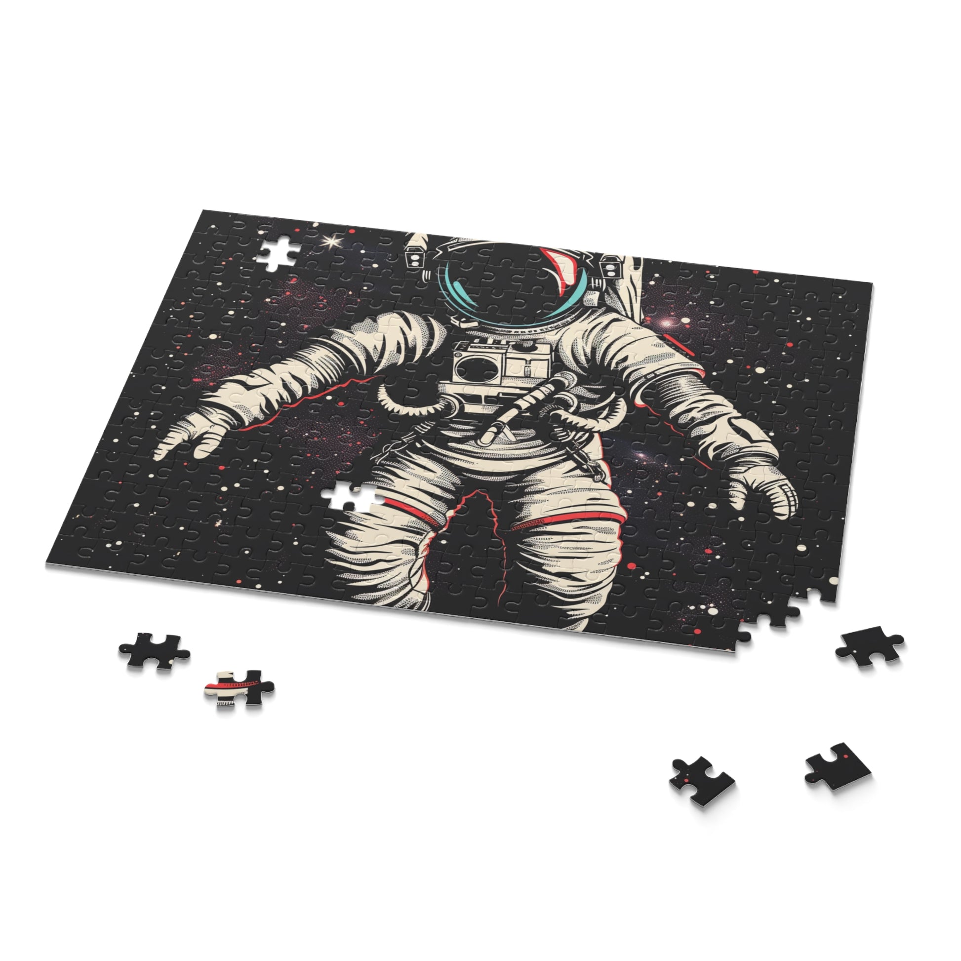 Space Explorer Jigsaw Puzzle - Astronaut in Space among Stars - Perfect for Space Enthusiasts and Puzzle Lovers - 500 Pieces