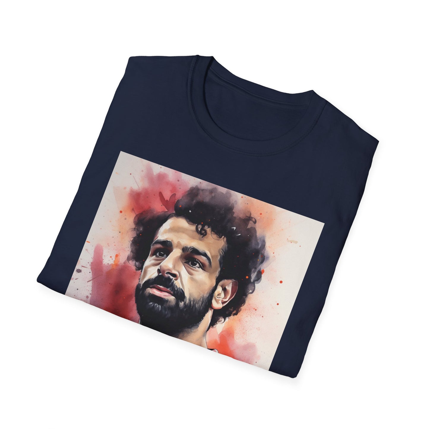 🎨 Pharaonic Flair: A Watercolor Masterpiece of Salah's Brilliance ⚽️🇪🇬