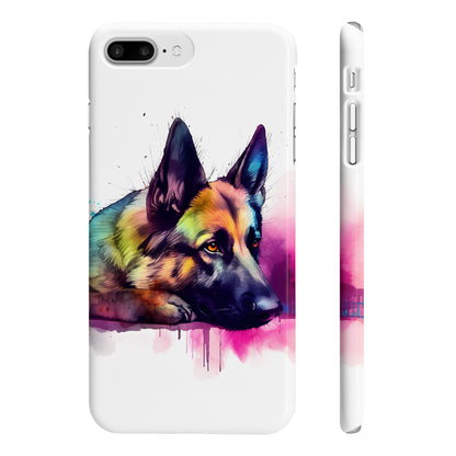 German Shepherd Strength:Loyal Companion Phone Case