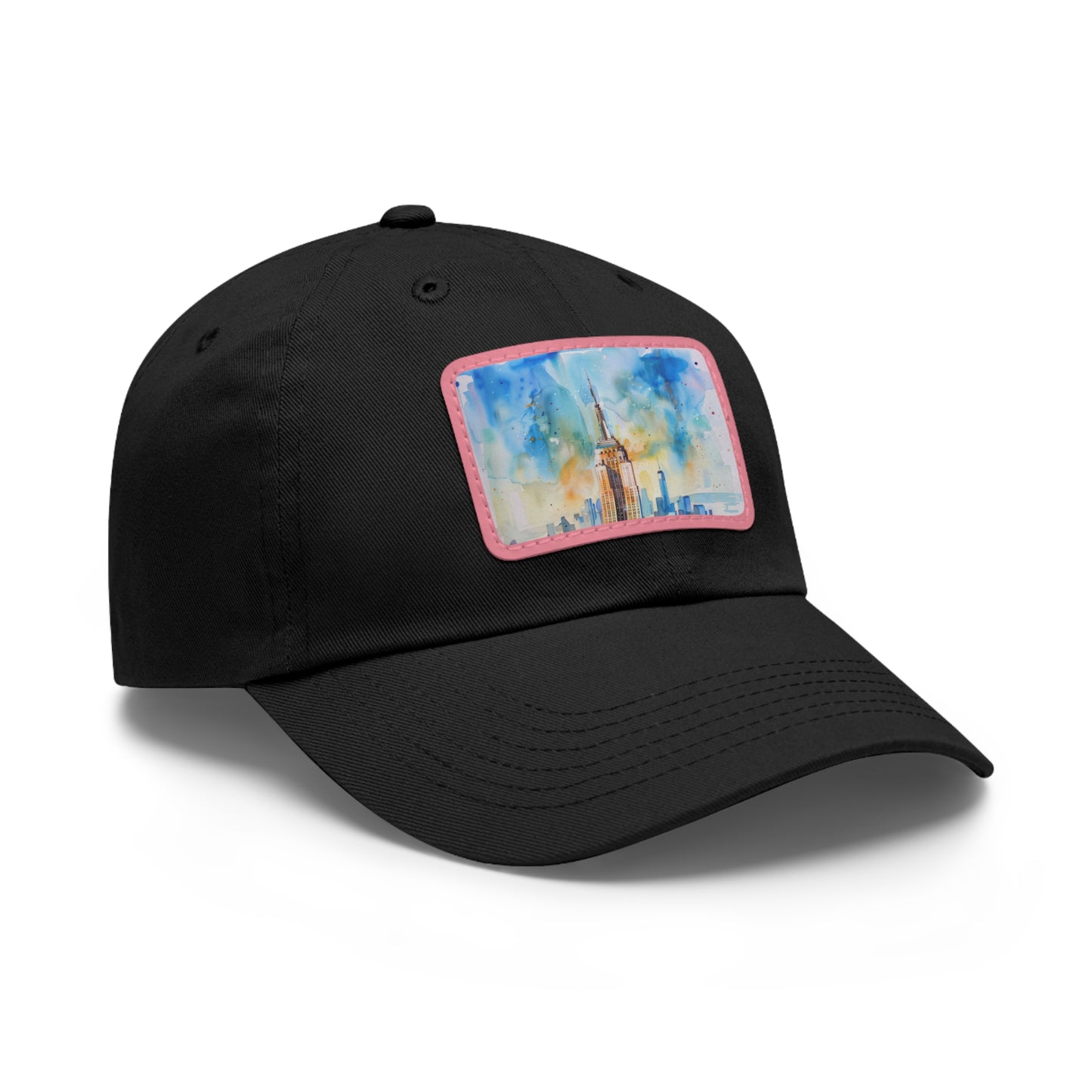 Empire State Skyline Watercolor Cap