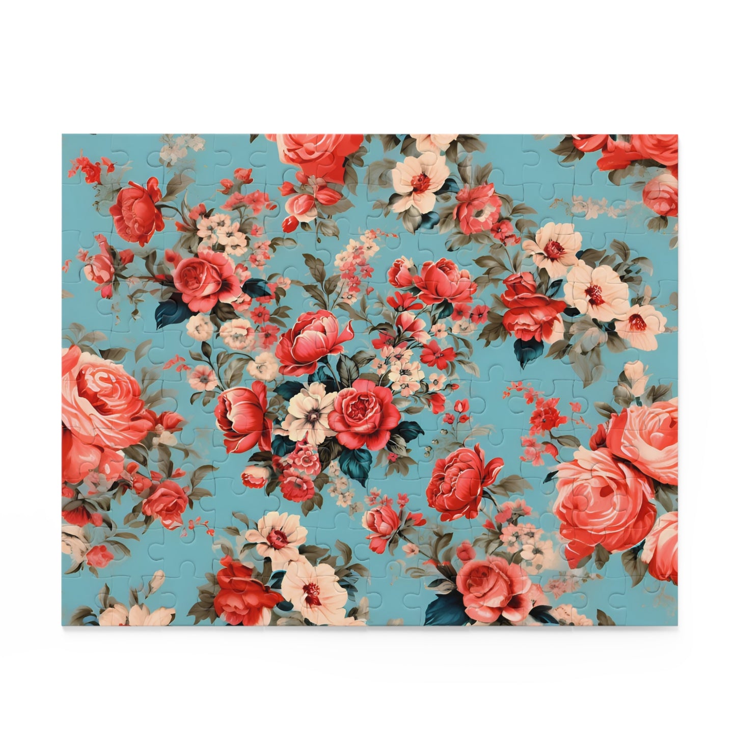 Vintage Fabric Pattern Jigsaw Puzzle