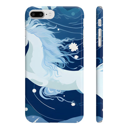 Whimsical Glitch Pattern Phone Case