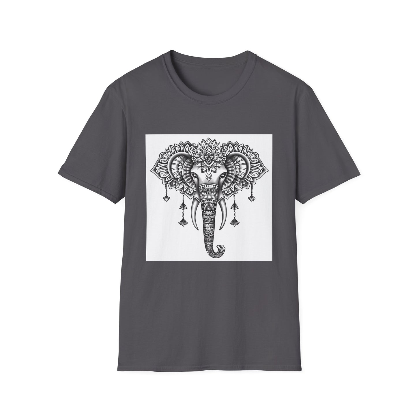 Soulful Journey: A Mandala Elephant of Wisdom and Grace