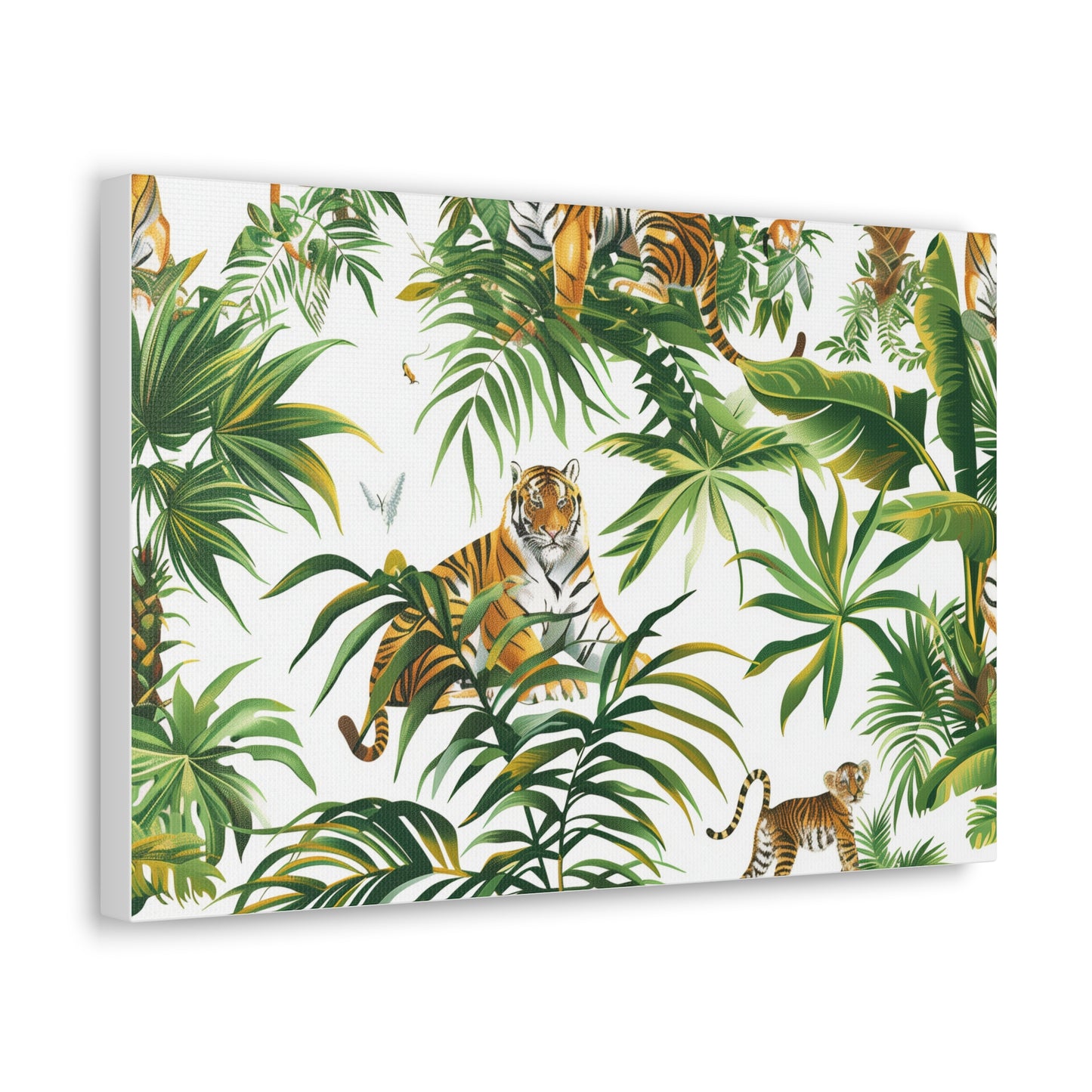 Tiger Jungle Safari Canvas Print