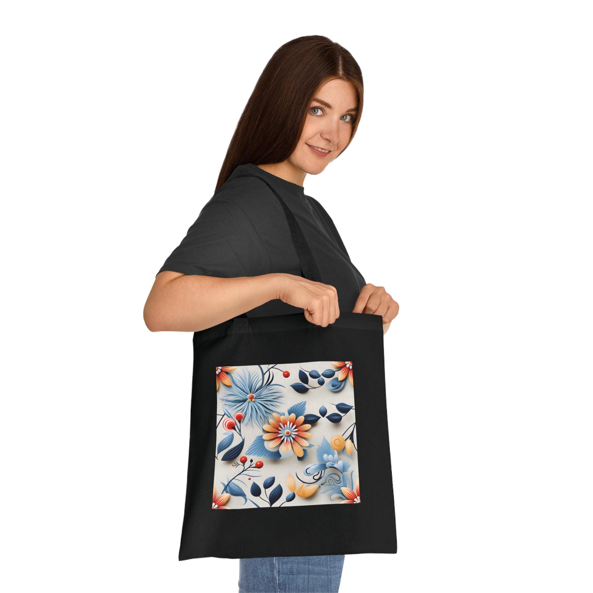 Vintage Bloom Tote Bag | Tote Bag | Accessories, Bags, Cotton, DTG, Totes | Prints with Passion