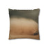 Desert Storm with Giant Sand Serpent (Edition II) — 40×40 Cushion Cover — Double-Sided Back & Concealed Zip Detail