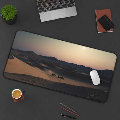 Moonlit Desert Desk Mat | Desk Mat | Accessories, Back-to-School, Desk, Fall Bestsellers, Home & Living, Mouse pad, Mouse Pads, Mousepad, Seasonal Picks, Stationery, TikTok | Prints with Passion