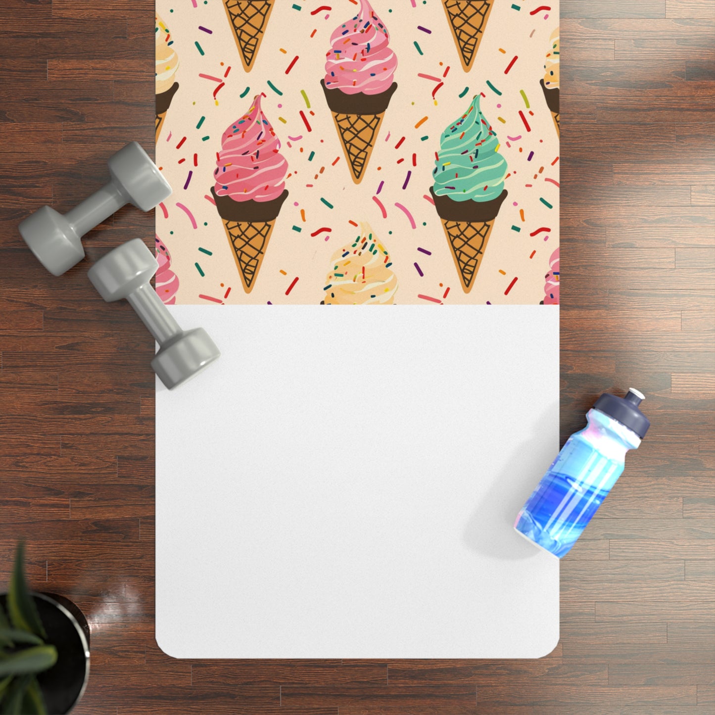 Sweet Treat Yoga Mat: Sprinkle Print