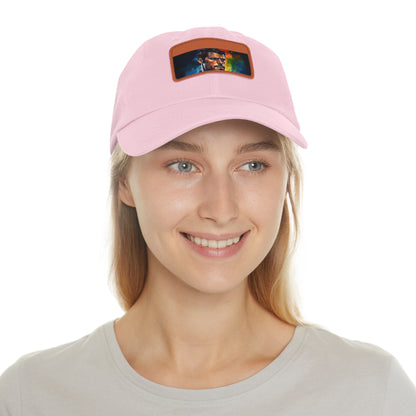 Neon Dreams: Henry Cavill Watercolor Snapback Cap