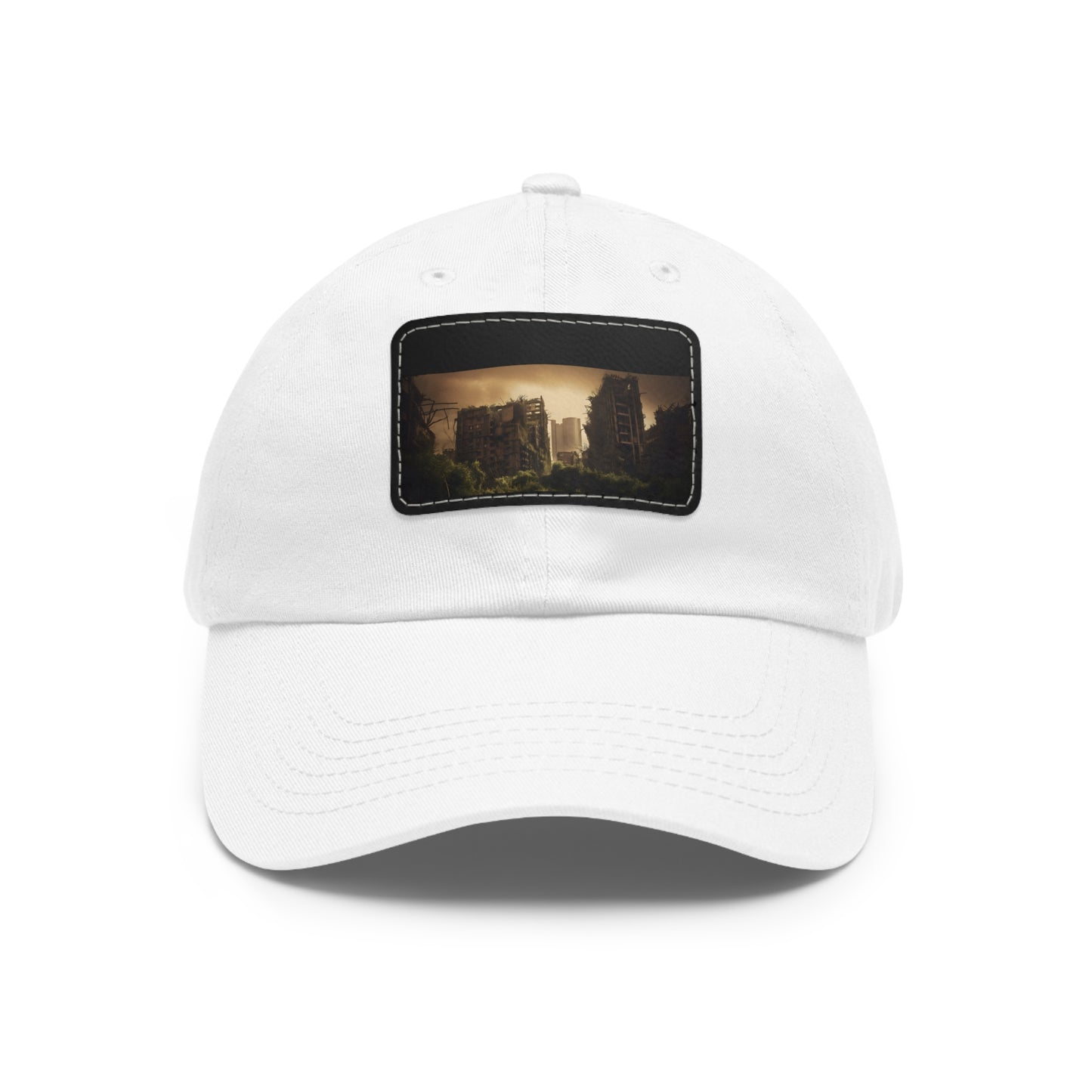 Twilight Ruins Embroidered Baseball Cap