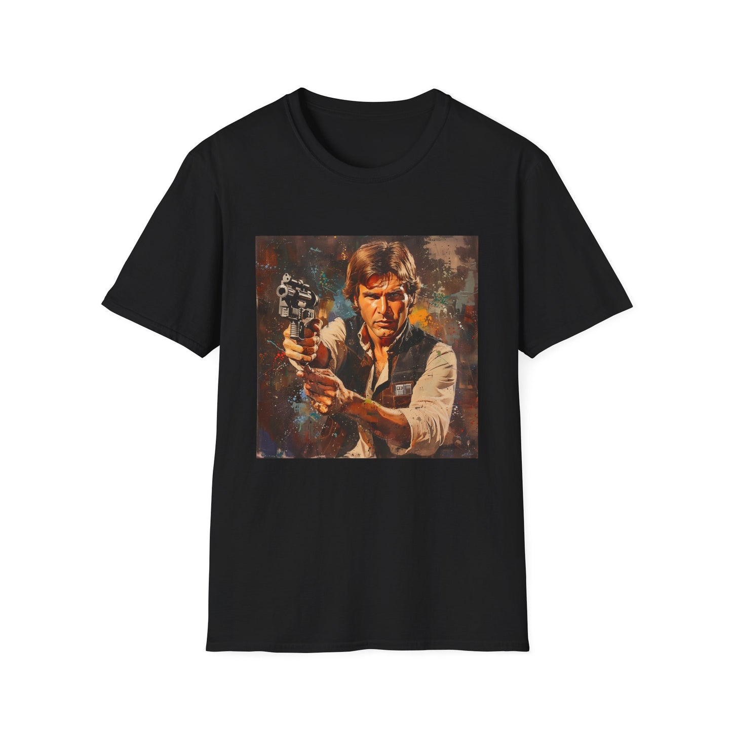 Star Wars: Han Solo - The Original Scoundrel T-Shirt | T-Shirt | DTG, Men's Clothing, Regular fit, T-Shirts, Unisex, Women's Clothing | Prints with Passion