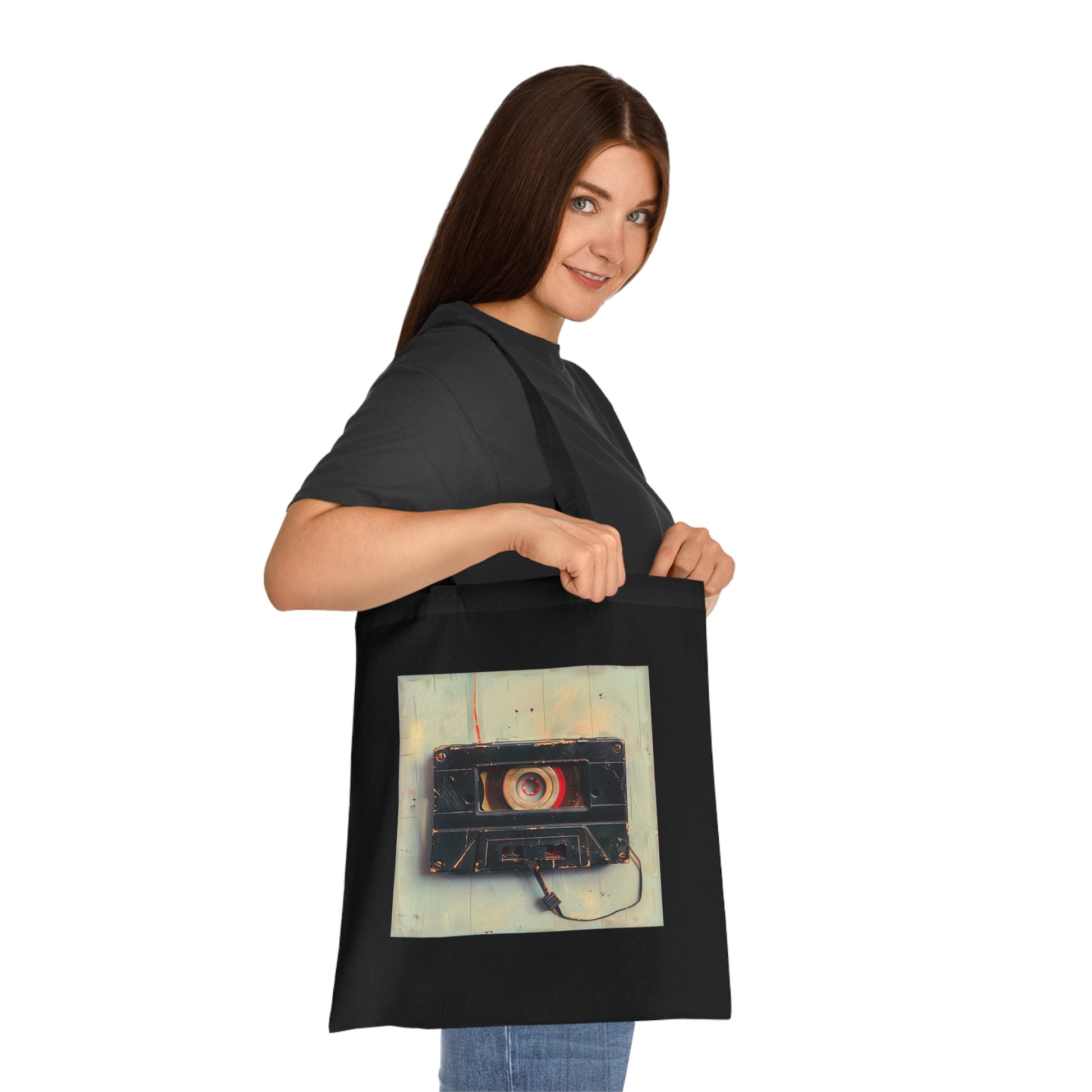 Cassette Tapestry Tote Bag | Tote Bag | Accessories, Bags, Cotton, DTG, Totes | Prints with Passion