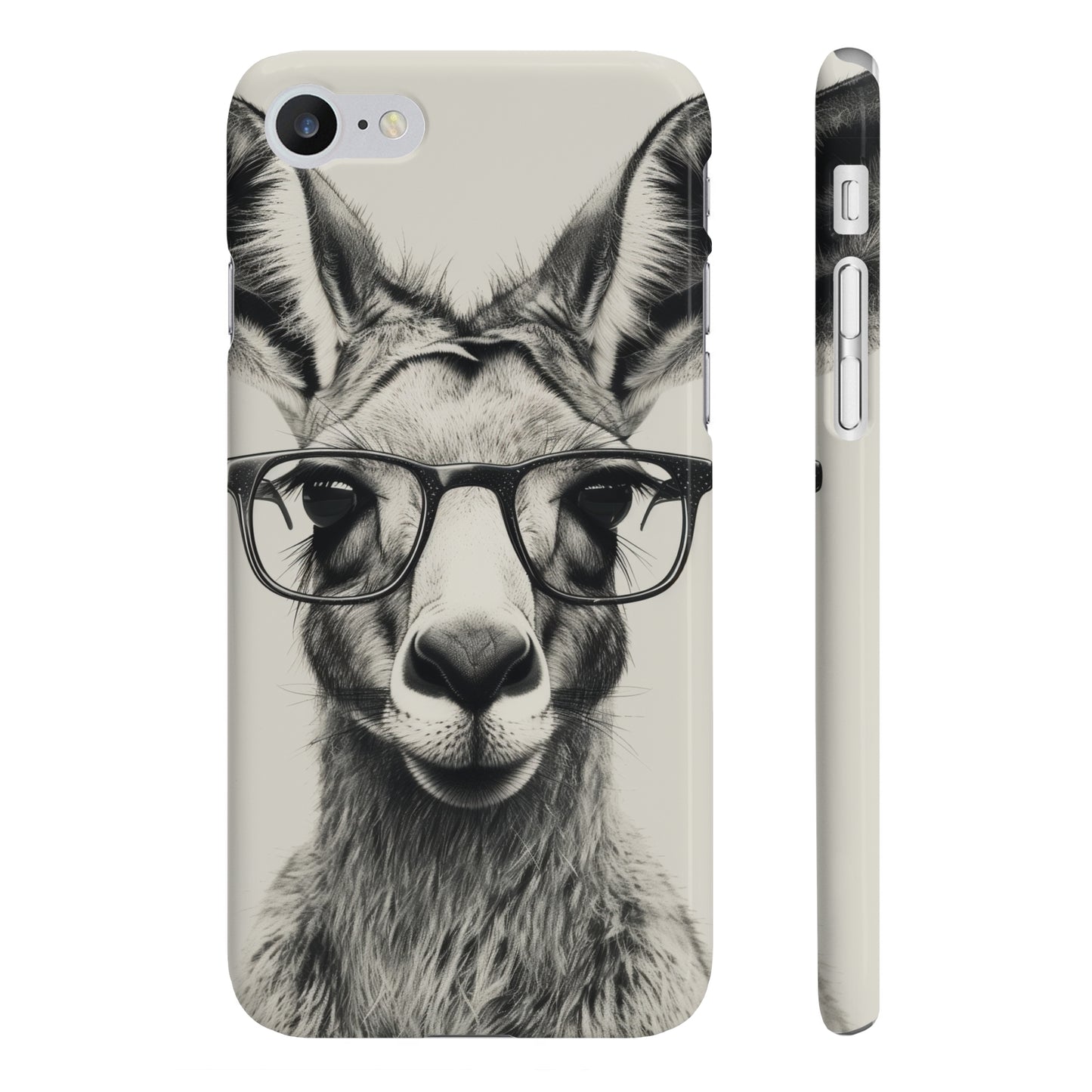 Hipster Roo:Cool Kangaroo Phone Case