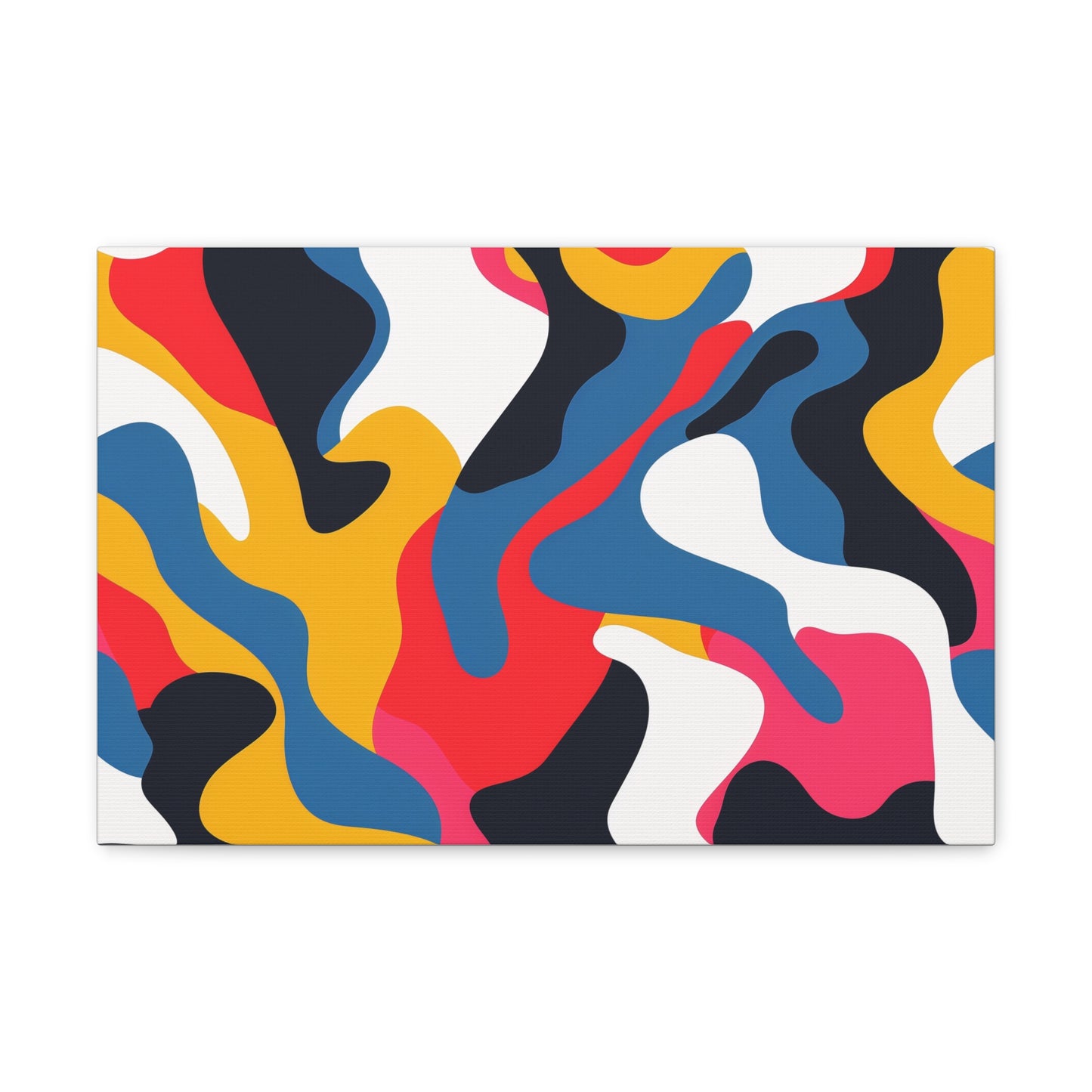 Vibrant Abstract Pattern Canvas