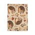 Woodland Hedgehogs & Toadstool Mushrooms Plush Fleece Throw Blanket - View 10 | Prints With Passion