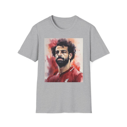 🎨 Pharaonic Flair: A Watercolor Masterpiece of Salah's Brilliance ⚽️🇪🇬