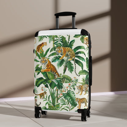 Tiger Print Jungle Adventure Suitcase