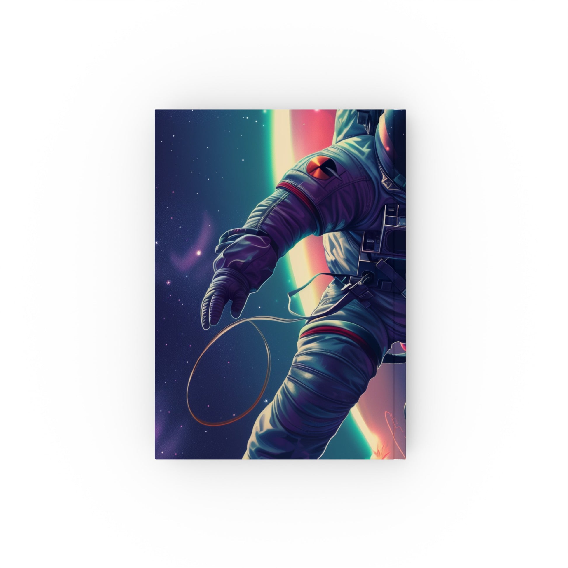 "Beyond the Horizon: Astronaut-Themed Journal for Space Enthusiasts - High-Quality & Stylish Notebook for Cosmic Musings"