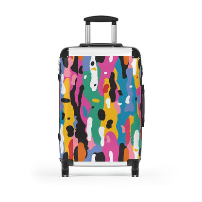 Vibrant Abstract Pattern Suitcase