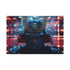 Samurai Helmet over Digital Grid — Canvas Wall Art — Front Gallery-Wrapped Canvas View