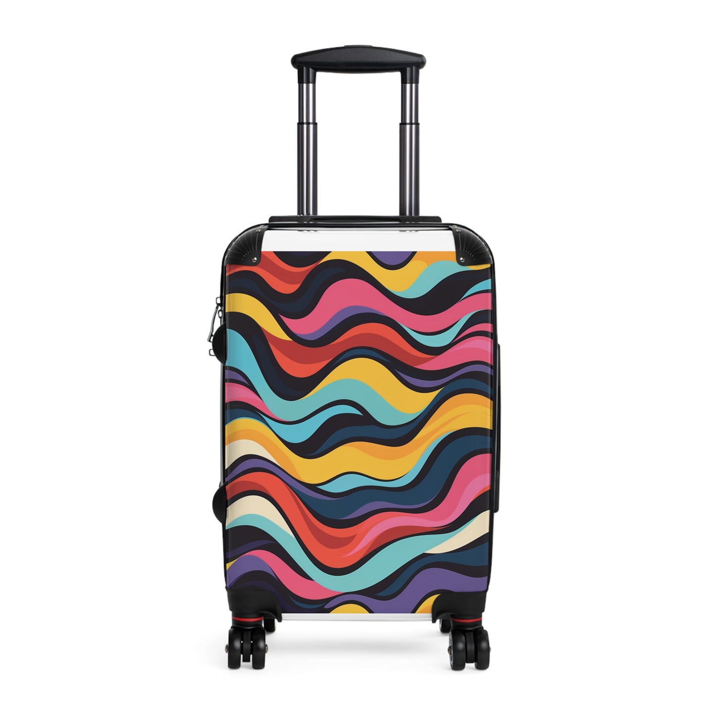 Retro Waves Vibrant Suitcase Set