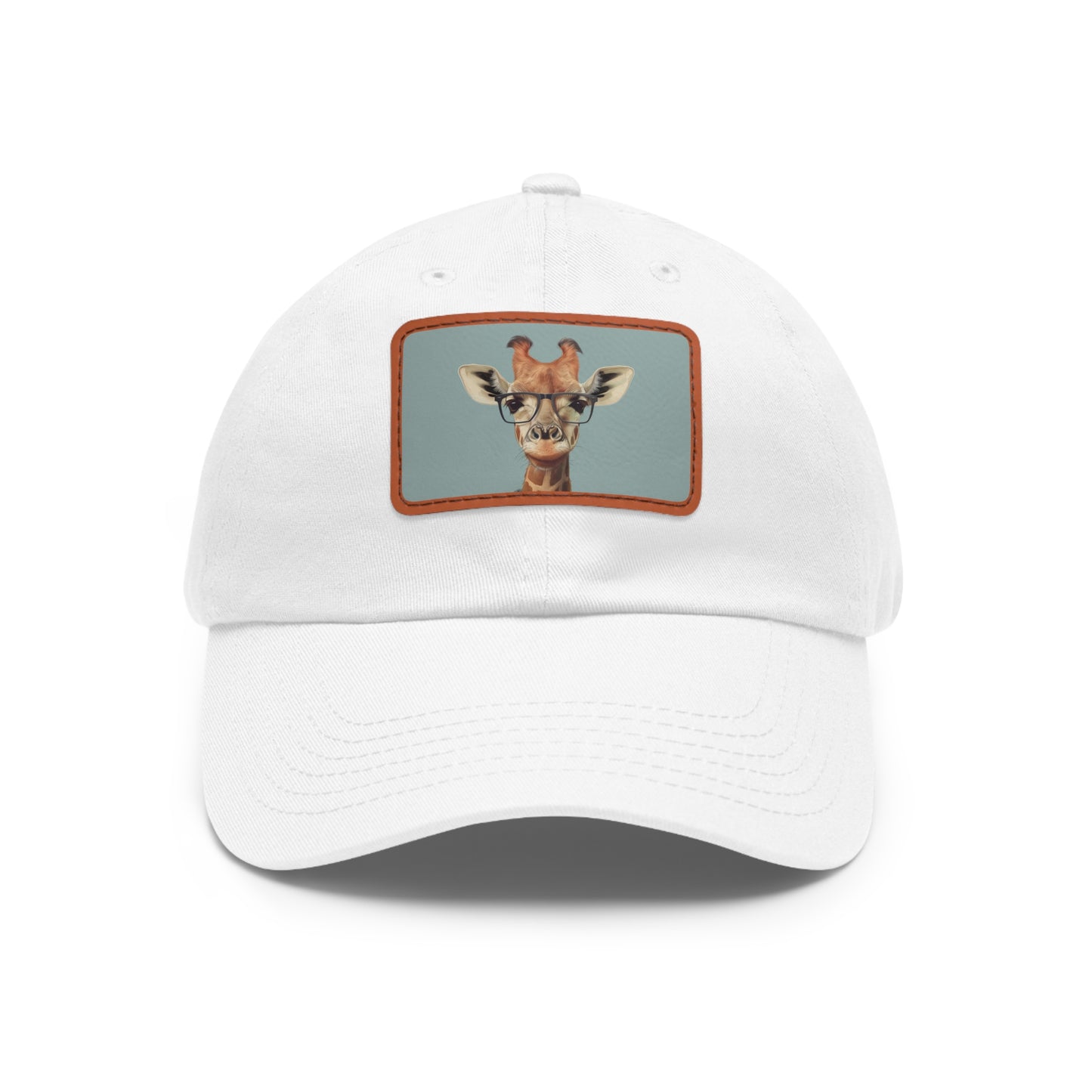 Giraffe Chic Hipster Cap with Glasses