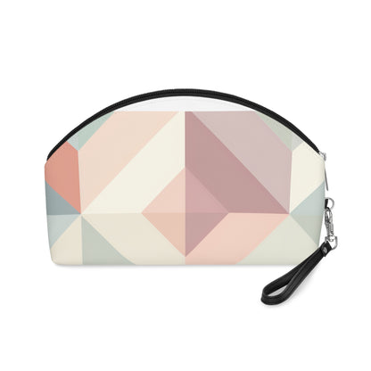 Chic Pastel Geometrics Makeup Bag