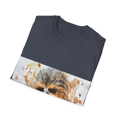 Chewbacca Watercolor Tshirt: Furry Fashion