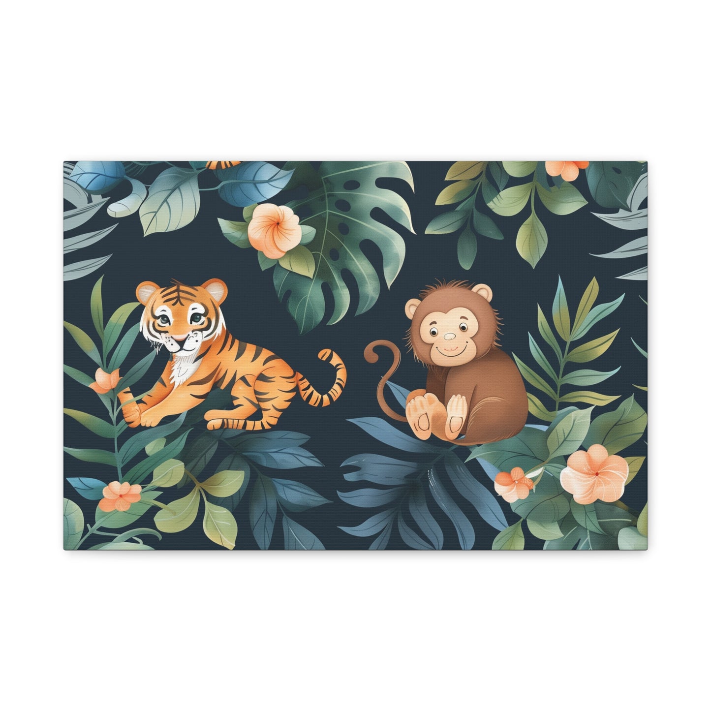 Tiger Jungle Safari Canvas Print