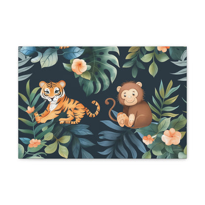 Tiger Jungle Safari Canvas Print