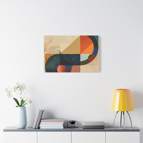 Abstract Geometric — Canvas Wall Art — Product Detail View 7