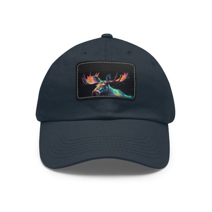 Wild and Beautiful Moose Watercolor Baseball Cap