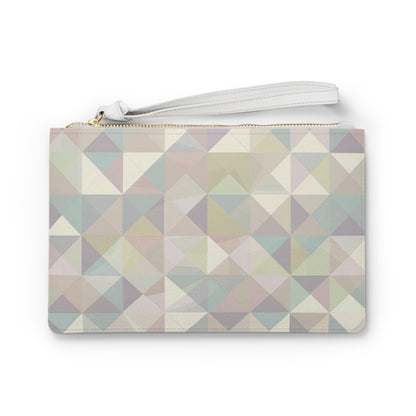 Pastel Geo Clutch Bag | Clutch Bags | Accessories, All Over Print, AOP, Assembled in the USA, Assembled in USA, Bags, Made in the USA, Made in USA, Vegan | Prints with Passion